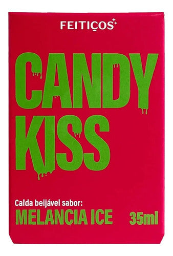 Gel Lubrificante Comestível Candy Kiss Melancia Ice 35ml