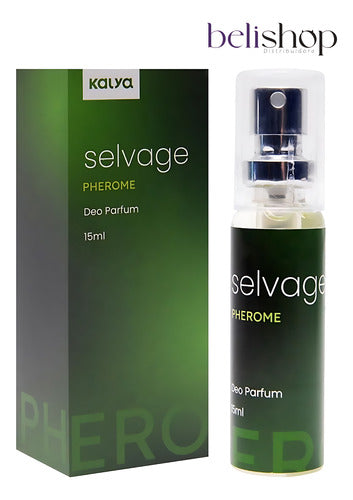 Kit Perfume com Feromônio Power Girl Feminino e Selvage Masculino