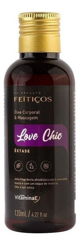 Óleo para Massagem Corporal Tântrica Cacau 120ml