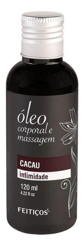 Óleo para Massagem Corporal Tântrica Cacau 120ml