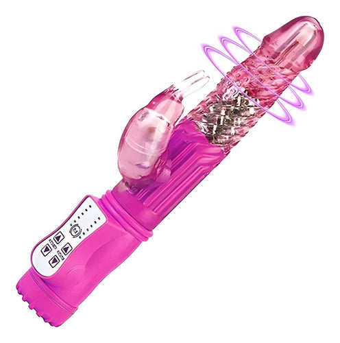 Vibrador Rotativo Jack Rabbit 36 Vibrações 23x15cm