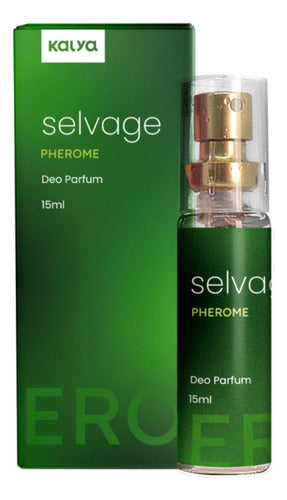 Perfume Masculino Com Ferômonio Selvage 15ml