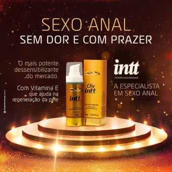 Gel Lubrificante Dessensibilizante Cliv Gold 30g