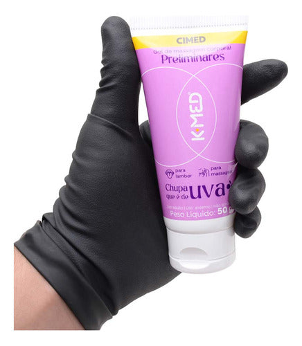 Gel de Massagem Corporal K-Med Chupa Que é de Uva 50g