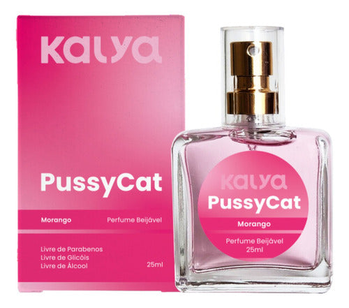 Perfume Intimo Feminino Beijável Vinho Uva Pussycat